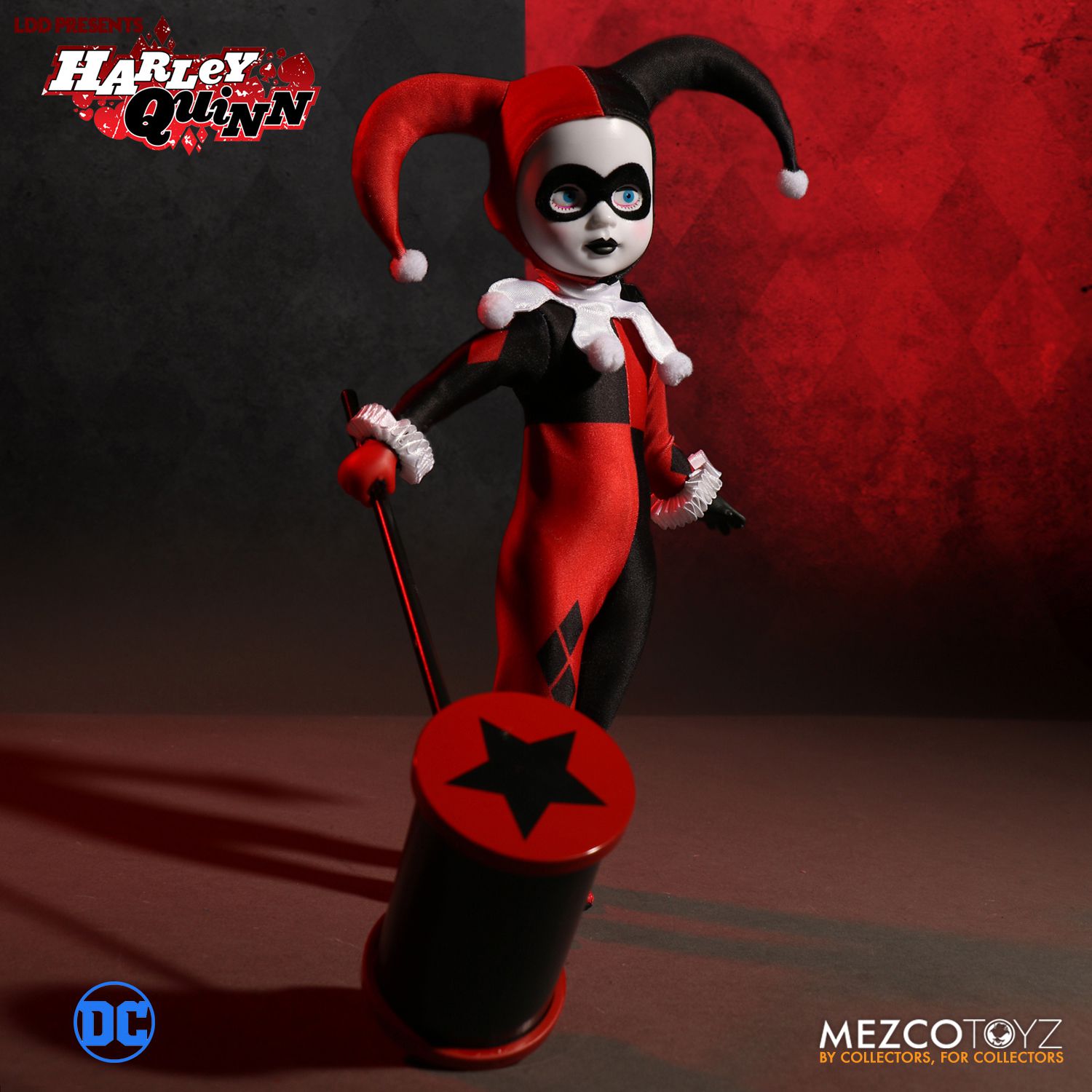 Mezco DC Comics Harley Quinn Living Dead Doll